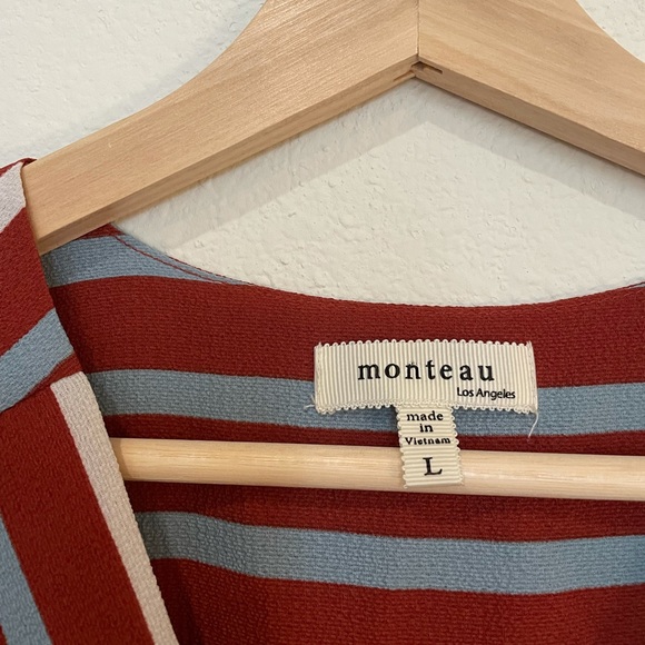 NWOT Monteau Peplum Blouse - Picture 5 of 6